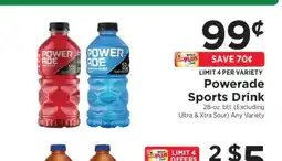 ShopRite Powerade Sports Drink offer