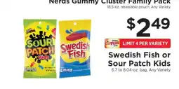 ShopRite Swedish Fish or Sour Patch Kids offer