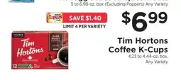 ShopRite Tim Hortons Coffee K-Cups offer