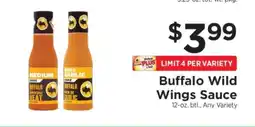 ShopRite Buffalo Wild Wings Sauce offer