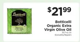 ShopRite Botticelli Organic Extra Virgin Olive Oil offer