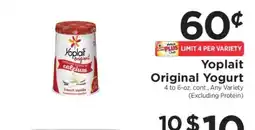 ShopRite Yoplait Original Yogurt offer