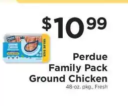 ShopRite Perdue Family Pack Ground Chicken offer
