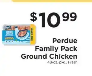 ShopRite Perdue Family Pack Ground Chicken offer