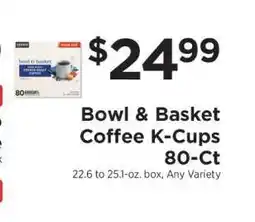 ShopRite Bowl & Basket Coffee K-Cups 80-Ct offer
