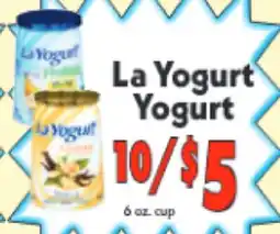 Marino's Supermarket La Yogurt Yogurt offer