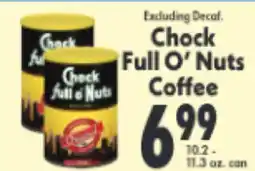 Marino's Supermarket Chock Full O' Nuts Coffee offer