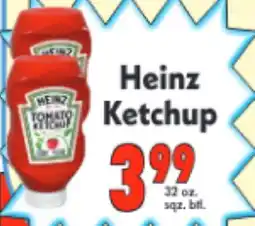 Marino's Supermarket Heinz Ketchup offer