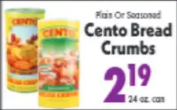 Marino's Supermarket Cento Bread Crumbs offer