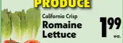 Marino's Supermarket California Crisp Romaine Lettuce offer