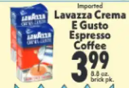 Marino's Supermarket Lavazza Crema E Gusto Espresso Coffee offer