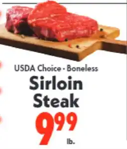Marino's Supermarket USDA Choice • Boneless Sirloin Steak offer