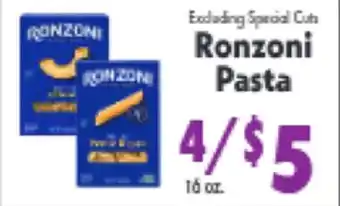 Marino's Supermarket Ronzoni Pasta offer