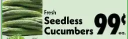 Marino's Supermarket Fresh Seedless Cucumbers offer