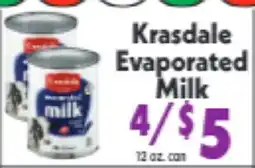 Marino's Supermarket Krasdale Evaporated Milk offer