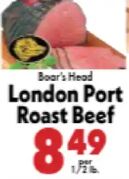 Marino's Supermarket Boar's Head London Port Roast Beef offer