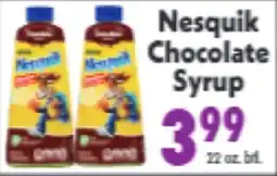 Marino's Supermarket Nesquik Chocolate Syrup offer