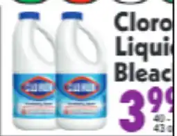 Marino's Supermarket Clorox Liquid Bleach offer