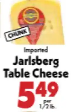 Marino's Supermarket Jarlsberg Table Cheese offer