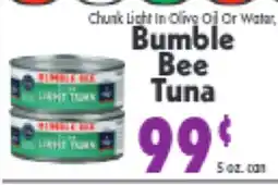 Marino's Supermarket Bumble Bee Tuna offer