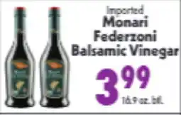 Marino's Supermarket Imported Monari Federzoni Balsamic Vinegar offer