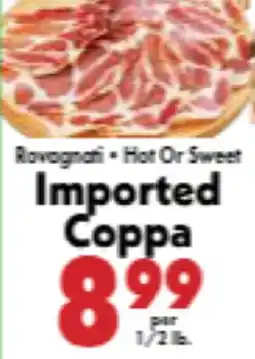 Marino's Supermarket Rovagnati • Hot Or Sweet Imported Coppa offer