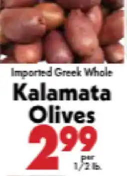 Marino's Supermarket Imported Greek Whole Kalamata Olives offer