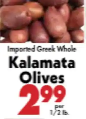Marino's Supermarket Imported Greek Whole Kalamata Olives offer