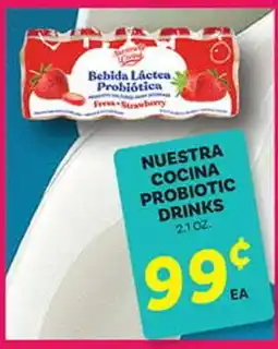 El Paso Grande NUESTRA COCINA PROBIOTIC DRINKS offer