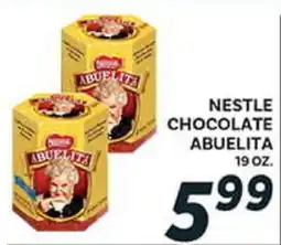 El Paso Grande NESTLE CHOCOLATE ABUELITA offer