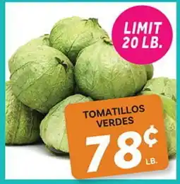 El Paso Grande TOMATILLOS VERDES offer