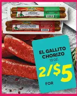 El Paso Grande EL GALLITO CHORIZO offer