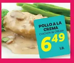 El Paso Grande POLLO A LA CREMA offer