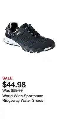 Cabela's World Wide Sportsman Ridgeway Water Shoes offer