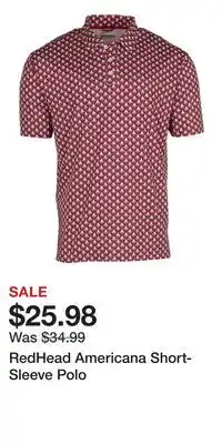 Cabela's RedHead Americana Short-Sleeve Polo offer