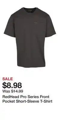 Cabela's RedHead Pro Series Front Pocket Short-Sleeve T-Shirt offer