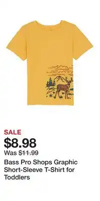 Cabela's Bass Pro Shops Graphic Short-Sleeve T-Shirt for Toddlers offer