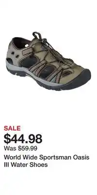 Cabela's World Wide Sportsman Oasis III Water Shoes offer