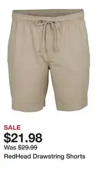 Cabela's RedHead Drawstring Shorts offer