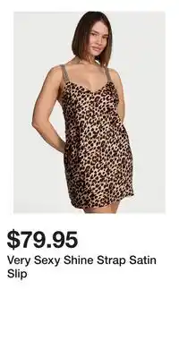 Victoria's Secret Very Sexy Shine Strap Satin Slip offer