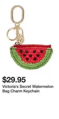 Victoria's Secret Victoria's Secret Watermelon Bag Charm Keychain offer