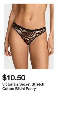 Victoria's Secret Victoria's Secret Stretch Cotton Bikini Panty offer