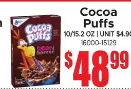 Jetro Cocoa Puffs offer