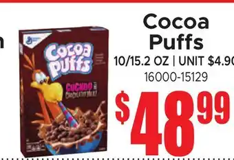 Jetro Cocoa Puffs offer