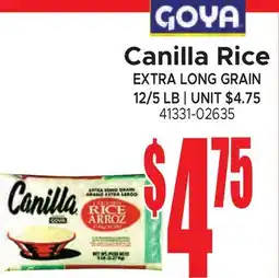 Jetro Canilla Rice offer