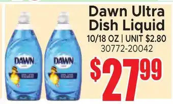Jetro Dawn Ultra Dish Liquid offer