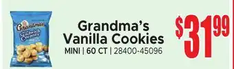 Jetro Grandma's Vanilla Cookies offer