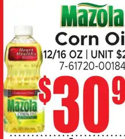 Jetro Mazola Corn Oil offer