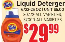 Jetro Tide Liquid Detergent offer