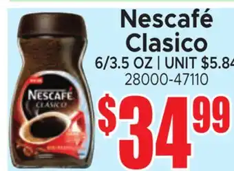 Jetro Nescafé Clasico offer